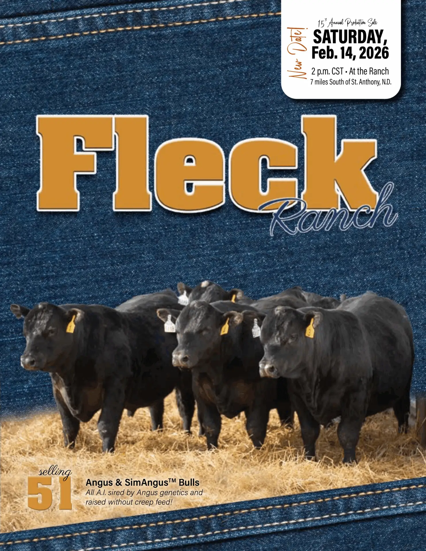 Fleck Ranch cover with Angus bulls